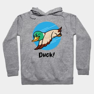 Duck! (on light colors) Hoodie